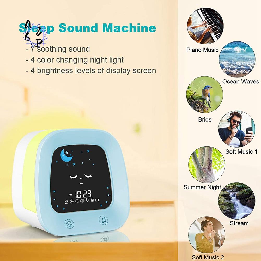 Sound Sleep Trainer Clock - A68P-1 Set Alarm Clock Alarm Clock