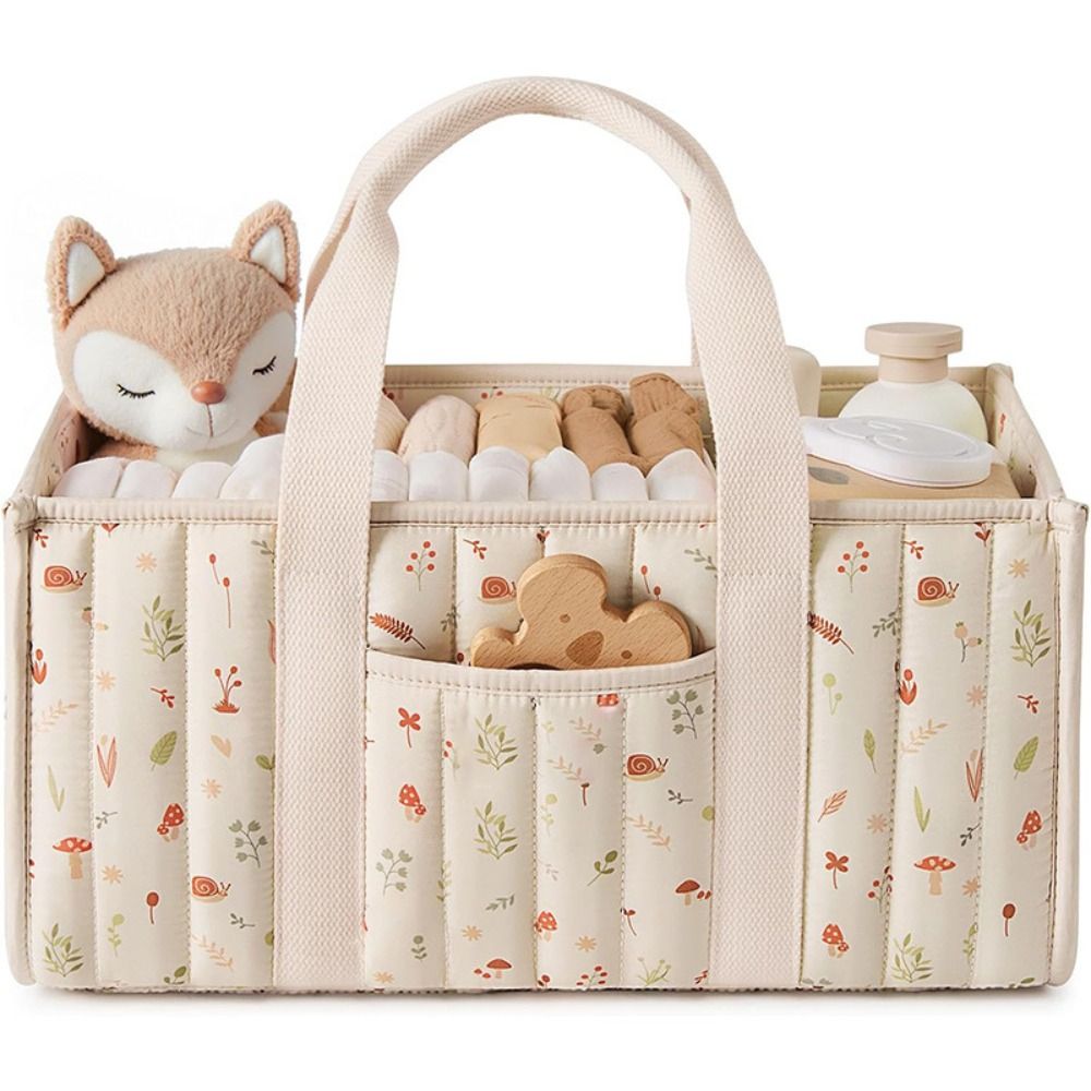 Baby Nursery Organization Ideas - Large Capacity Baby Diaper Organizer Portable