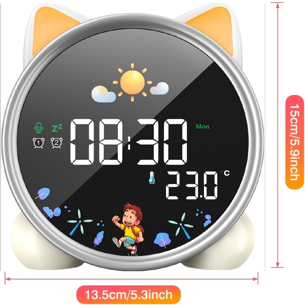 Sound Sleep Trainer Clock - Kids Alarm Clock Ready to Rise