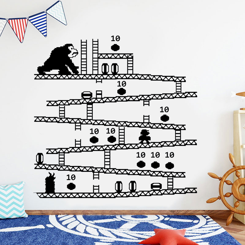 Baby Nursery Decor Boy - Gamer Controller Video Game Wall Sticker