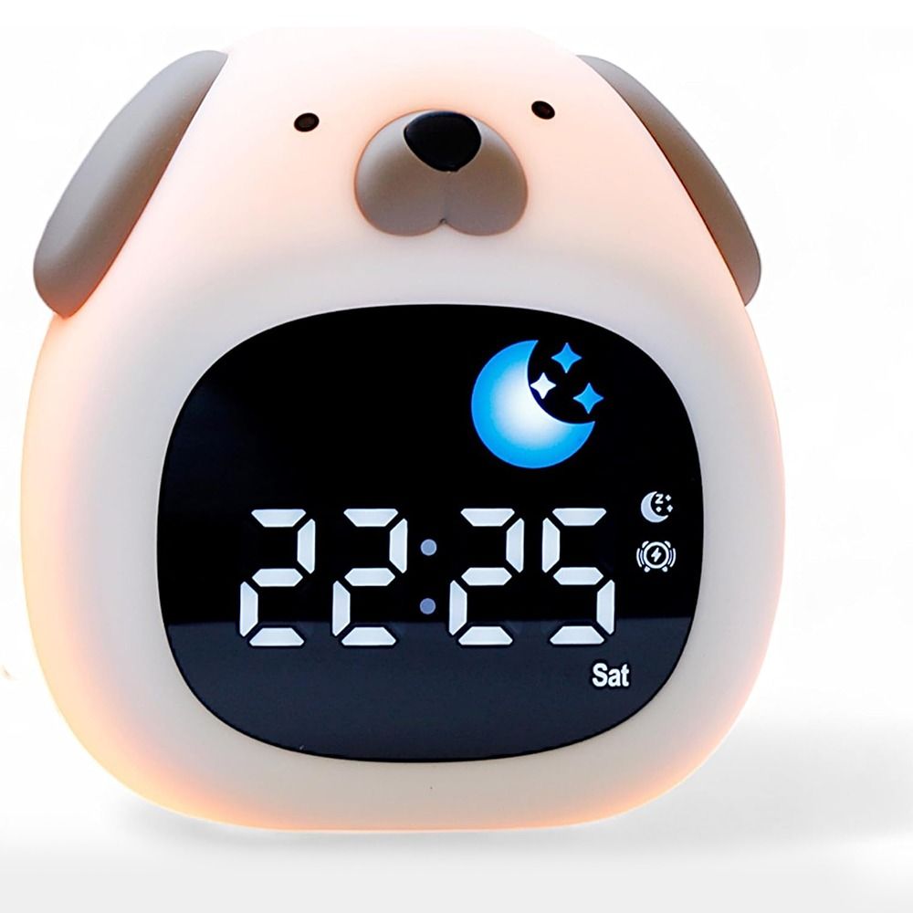 New Bright Alarm Clock Dog Des - огляд і ціна Sound Sleep Trainer Clock