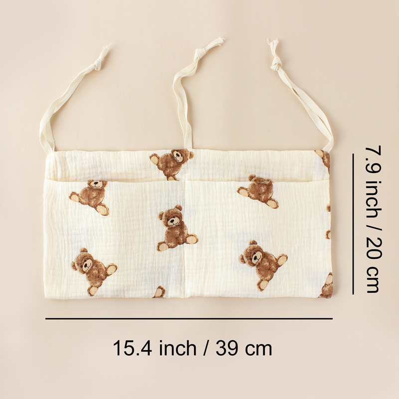 Muslin Baby Crib Organizer Cot - огляд і ціна Baby Nursery Organization Ideas