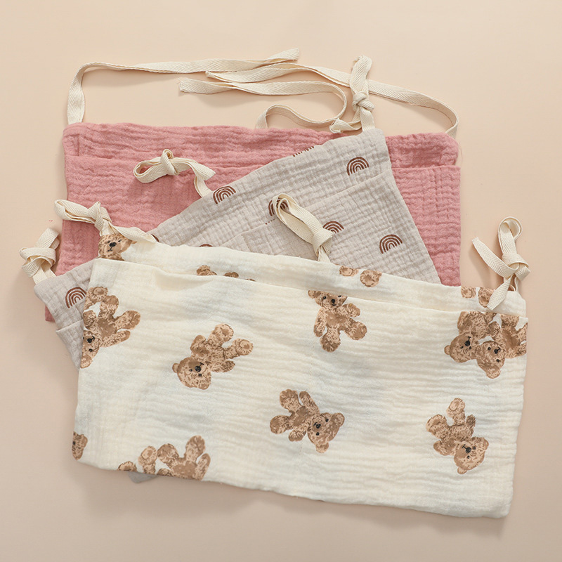Muslin Baby Crib Organizer Cot - огляд і ціна Baby Nursery Organization Ideas