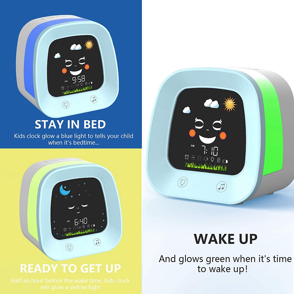 A68P-1 Set Alarm Clock Alarm C - огляд і ціна Sound Sleep Trainer Clock