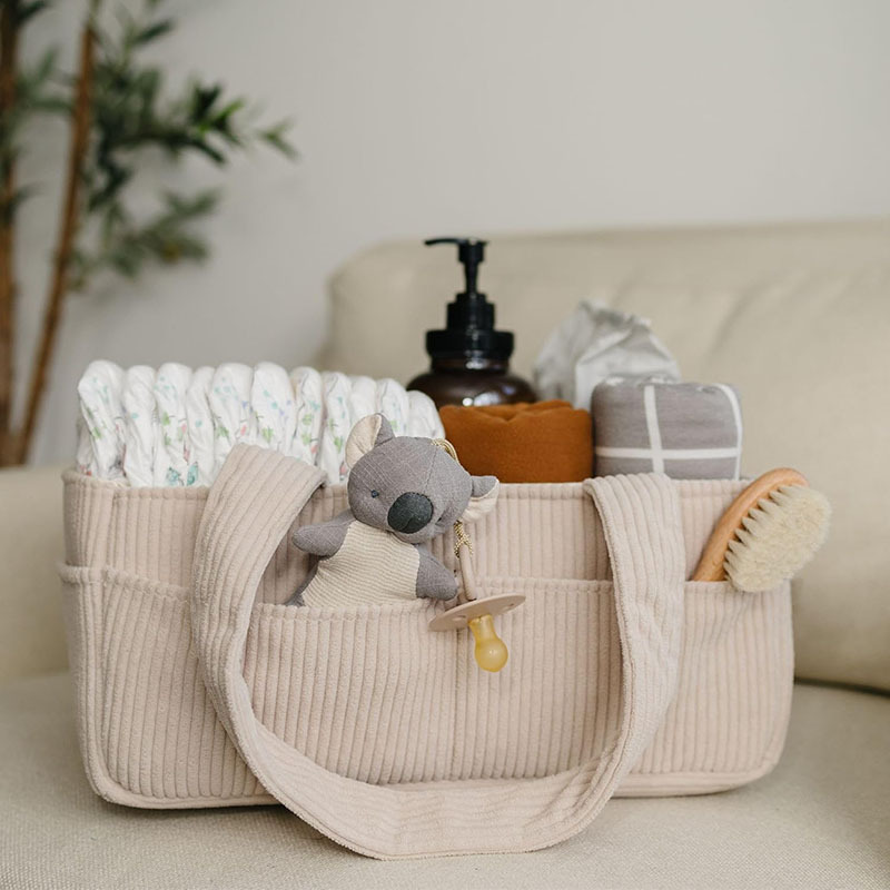 Large Capacity Foldable Cordur - огляд і ціна Baby Nursery Organization Ideas