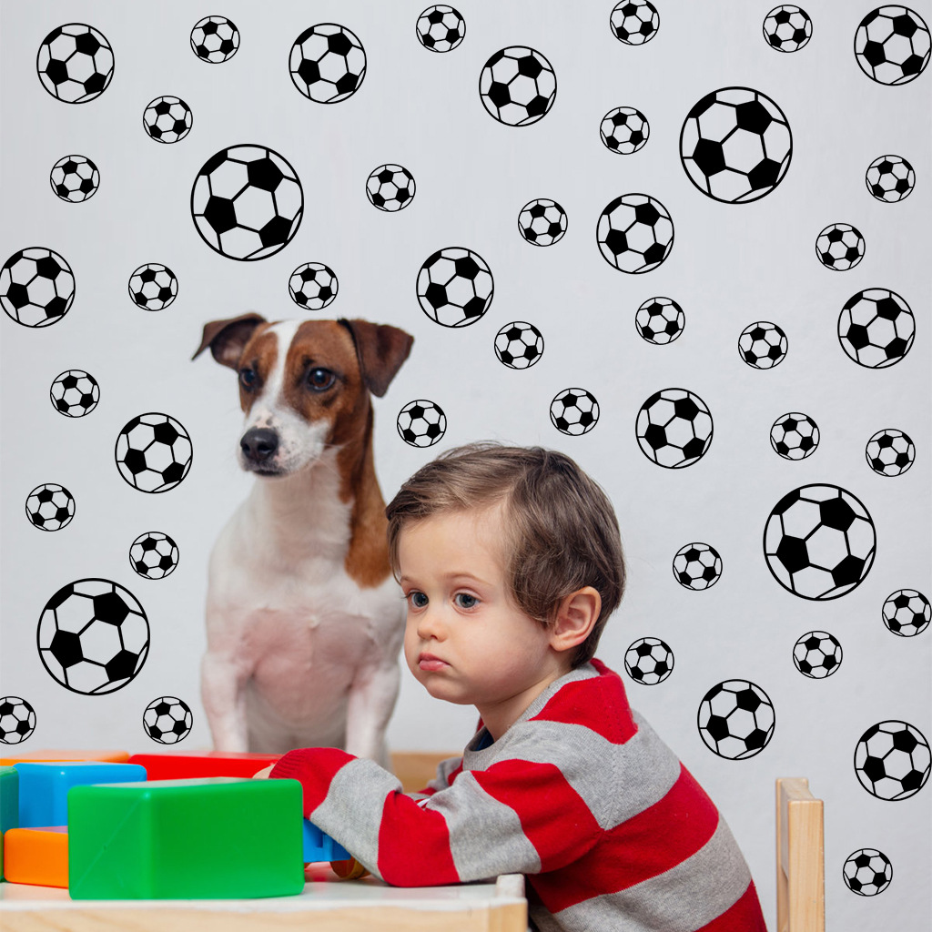 43Pcs Football Wall Stickers F - огляд і ціна Baby Nursery Stickers
