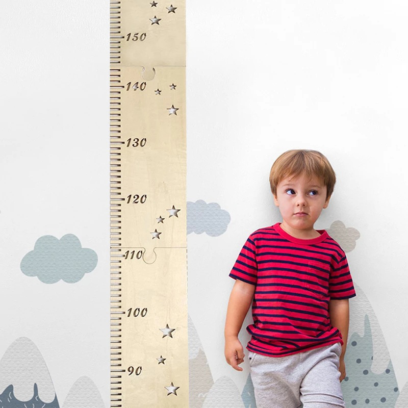 5 Sheets Nordic Wooden Kids He - огляд і ціна Baby Nursery Stickers