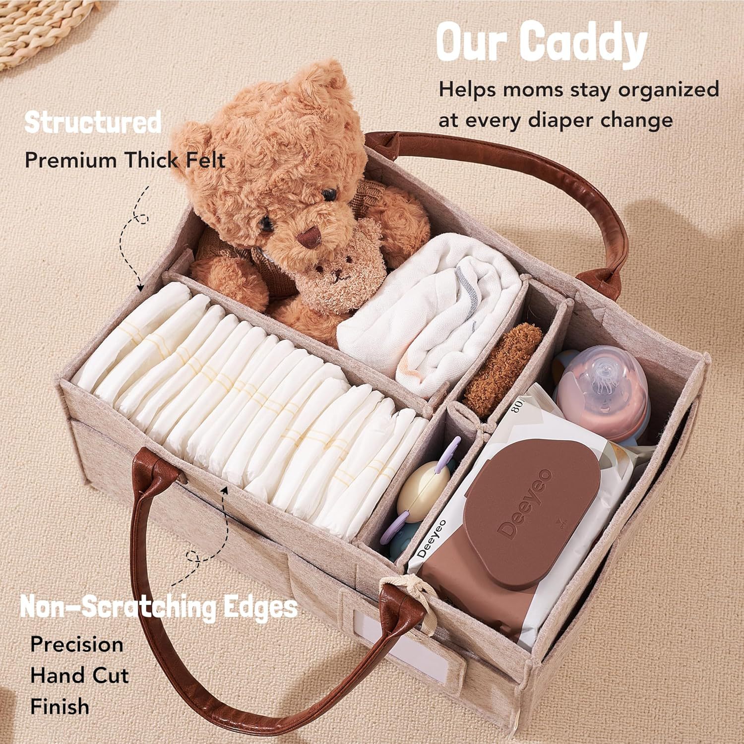 Baby Felt Storage Nursery Orga - огляд і ціна Baby Nursery Organization Ideas