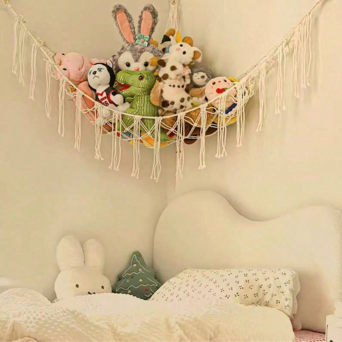 Toy Stuffed Animal Storage Ham - огляд і ціна Baby Nursery Organization Ideas