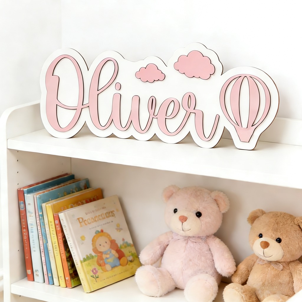 Personalized Custom Wooden Nam - огляд і ціна Baby Nursery Decor Boy