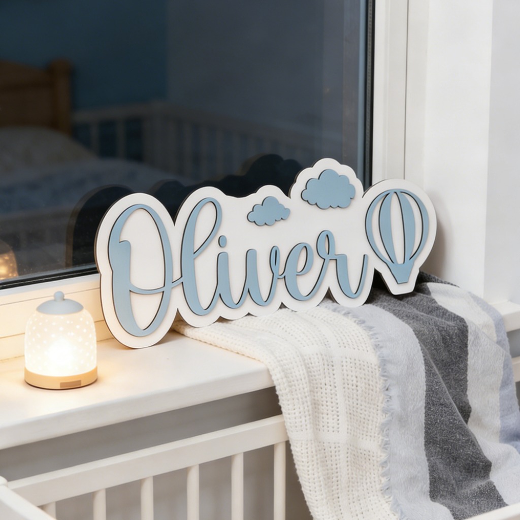 Personalized Custom Wooden Nam - огляд і ціна Baby Nursery Decor Boy