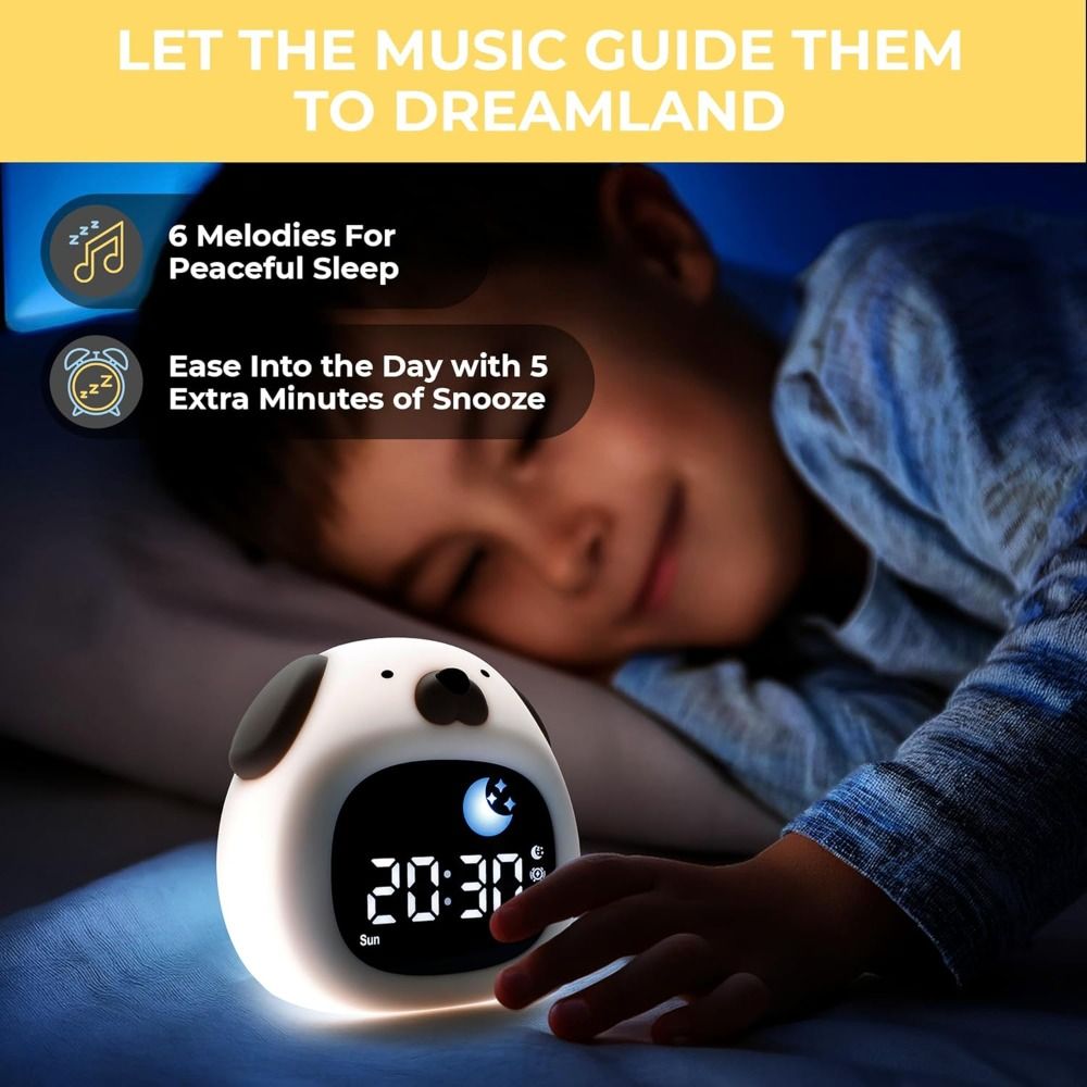 New Bright Alarm Clock with Sl - огляд і ціна Sound Sleep Trainer Clock