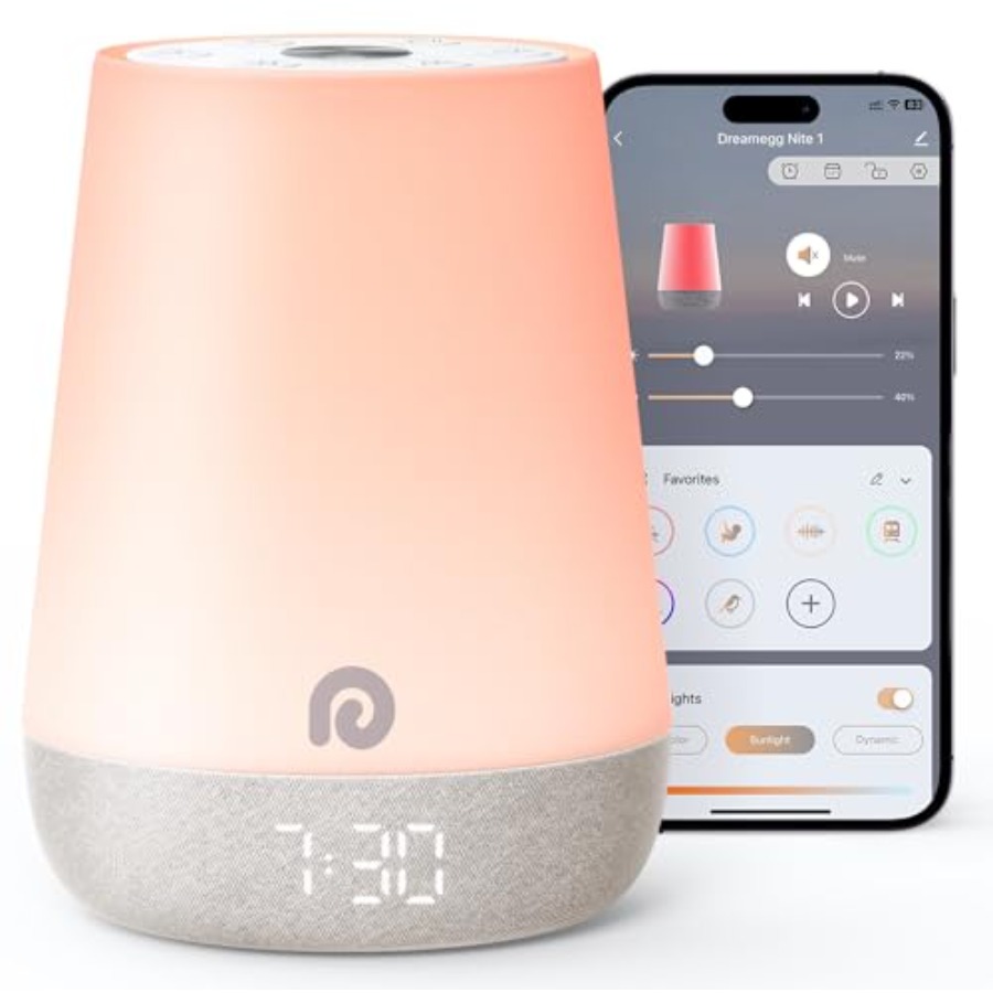 Sound Machine Baby - White Noi - огляд і ціна Sound Sleep Trainer Clock