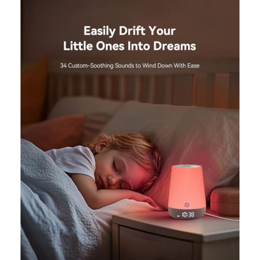 Sound Machine Baby - White Noi - огляд і ціна Sound Sleep Trainer Clock