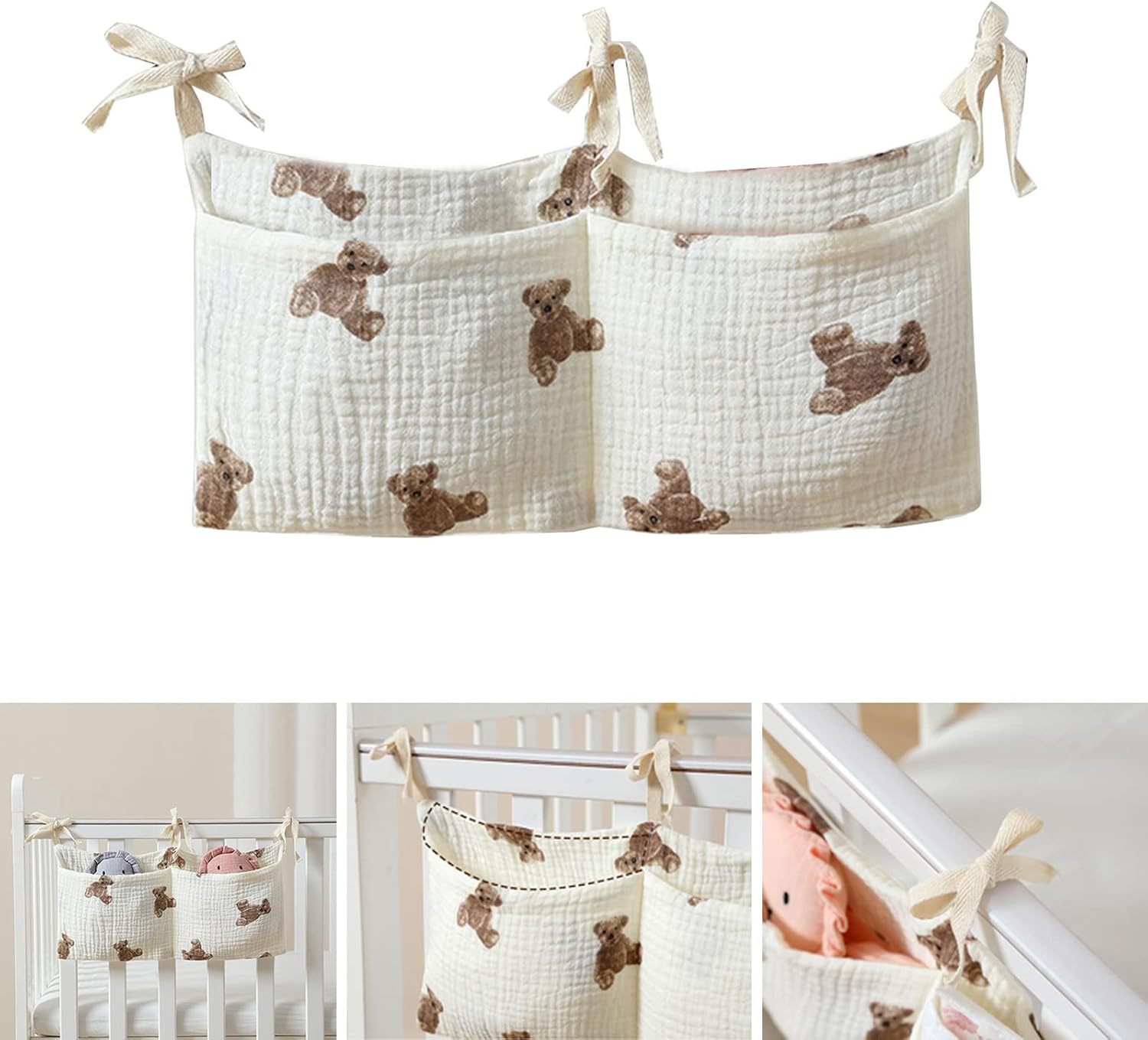 Baby Crib Organizer Cot Caddy  - огляд і ціна Baby Nursery Organization Ideas