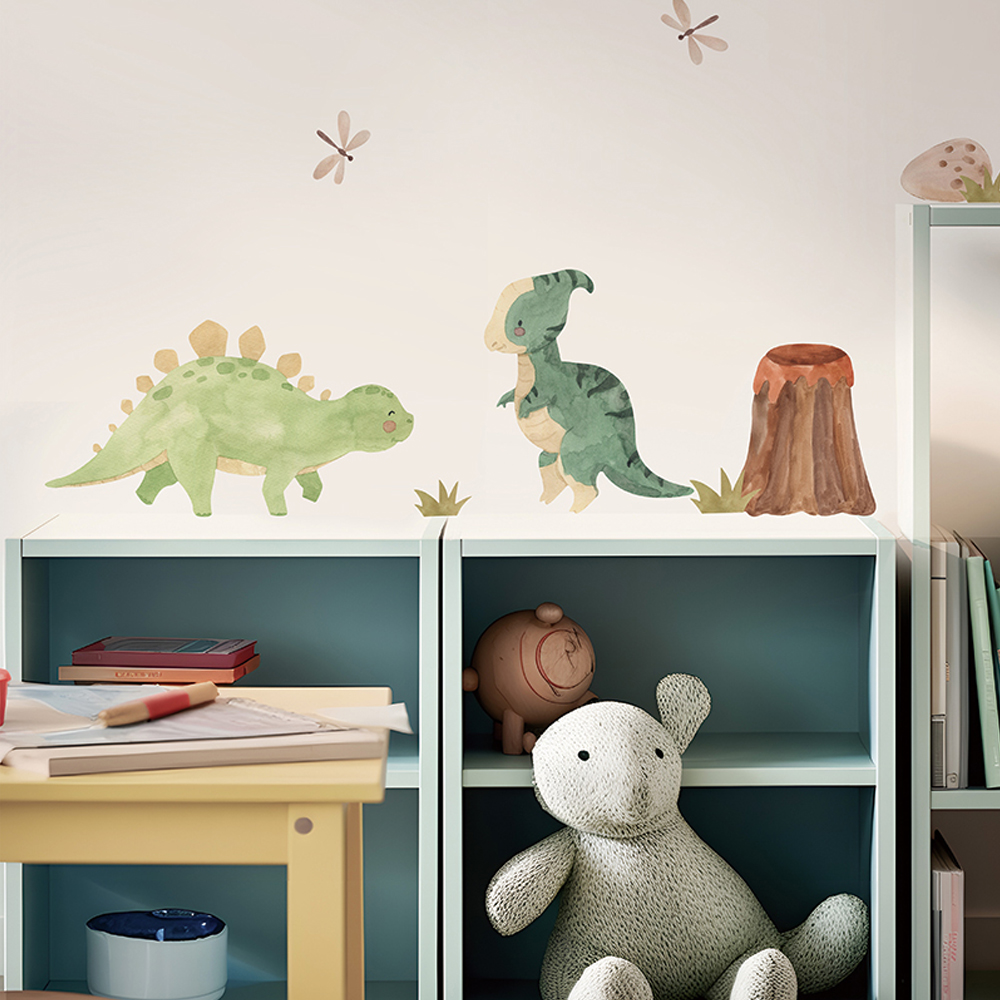 Dinosaur Wall Decals, Dino Alp - огляд і ціна Baby Nursery Decor Boy