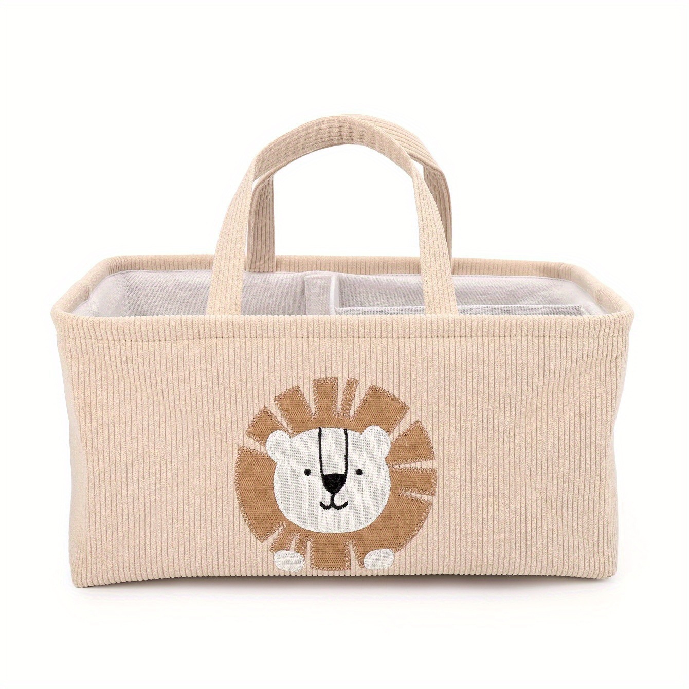 Cute Lion Diaper Caddy Foldabl - огляд і ціна Baby Nursery Organization Ideas