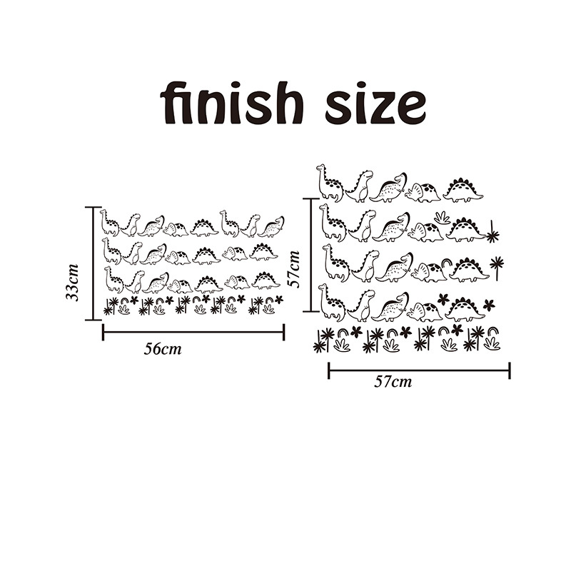 Geometric Dinosaur Tree Rainbo - огляд і ціна Baby Nursery Vinyl Wall Stickers