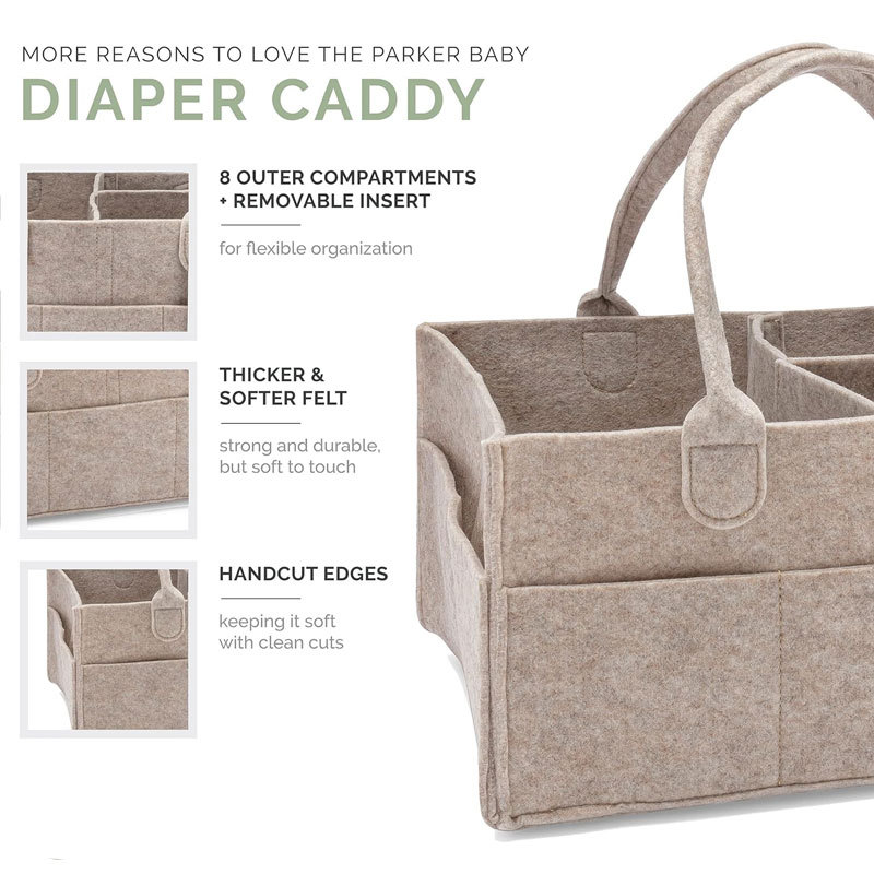 Diaper Caddy - Nursery Storage - огляд і ціна Baby Nursery Organization Ideas