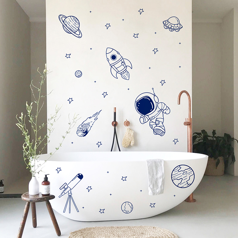 Cartoon Universe Astronaut Pla - огляд і ціна Baby Nursery Decor Boy