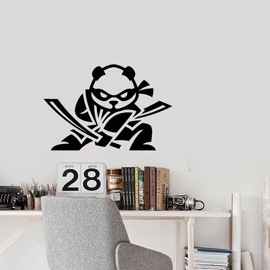 Cartoon Baby Panda Wall Decal  - огляд і ціна Baby Zone Nursery