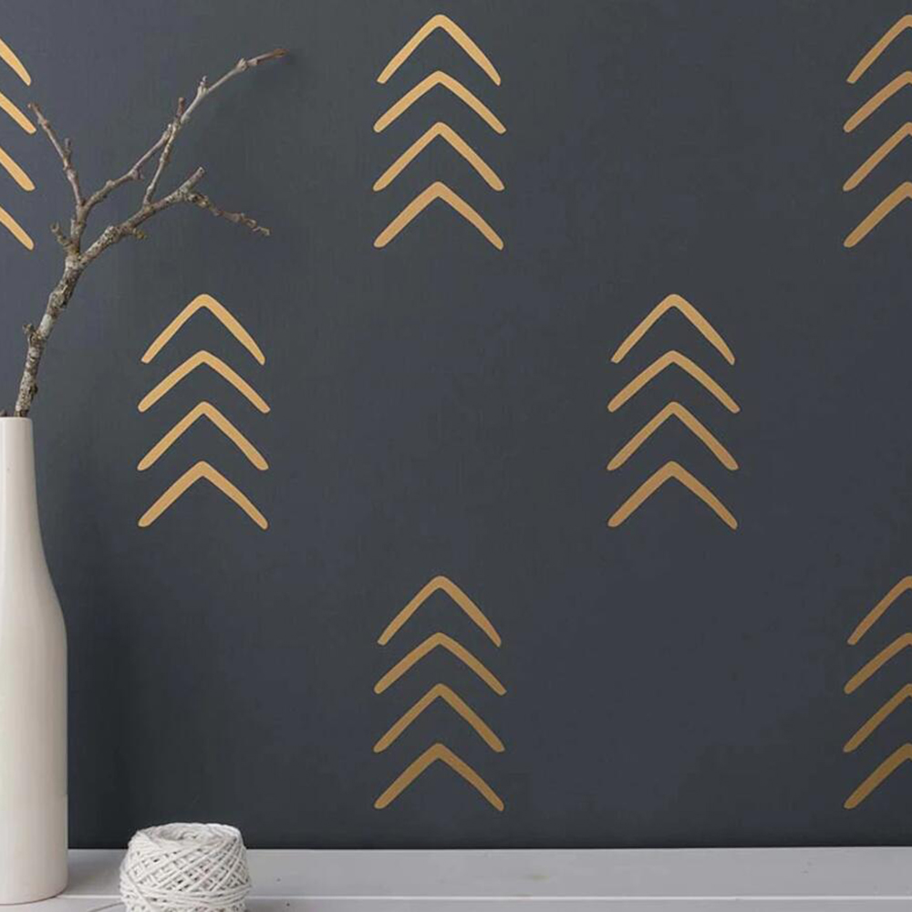 28Pcs Geometric Unique Arrow W - огляд і ціна Baby Nursery Vinyl Wall Stickers