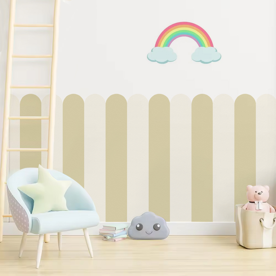 Multicolor Vertical Striped Ar - огляд і ціна Baby Nursery Stickers